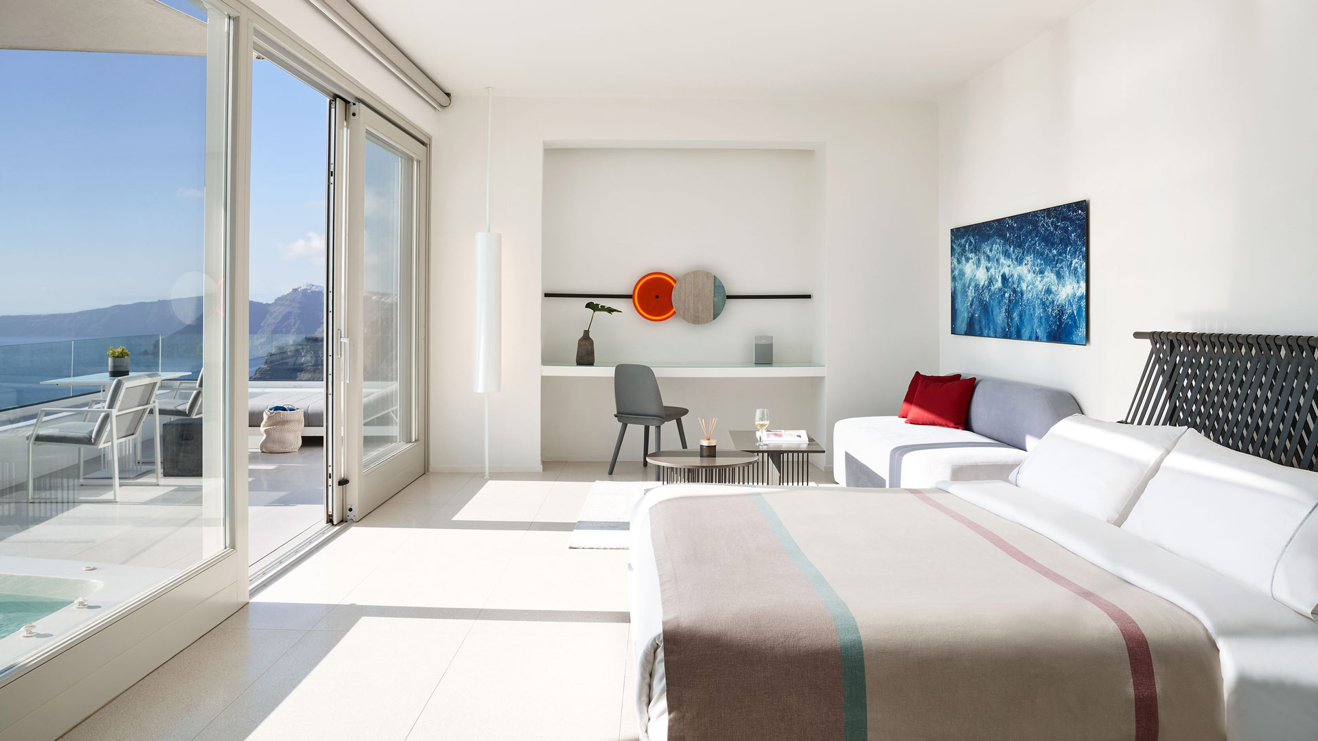 Suite de luxe - cadre privilégié pour les services de réception